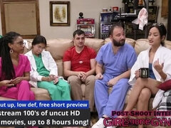 Channy Crossfire's Hot Gyno Exam - Asian Nurse Fingering Pussy in HD