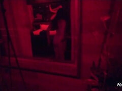 Enthousiasteling, Grote kont, Vrouw, Flashing, Hd, Logement, Spion, Bekijker