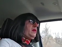 Amateur, Mamada, Consolador, Ébano, Tacones, Lamidas, Público, Juguetes