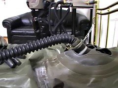 Three horny chemical suits lovers 1of 5