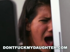 18 ans, Fille, Queue, Hard, Hd, Fille latino, Bureau, Adolescente