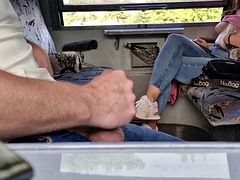 Lul, Masturbatie, Tieten likken, Trein