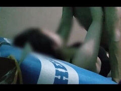 18+ Indonesian Teen in Hijab Gets Creampie at Home - Real Homemade Amateur