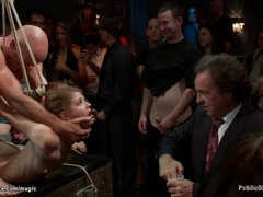 Bondage, Tir de sperme, Hard, Hd, Rousse roux, Adolescente, Nénés