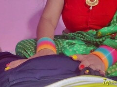 18, 素人, 叔母, フェラチオ, 口内発射, 自家製, インド人, 淫乱熟女