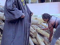 Africano, Culo grande, Negro