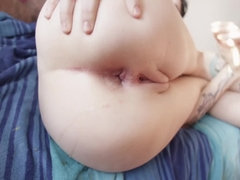 Young slim chick takes hard black cock in her cozy holes