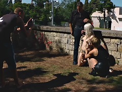 Садо мазо, Бондаж, Затыкание рта, На природе, На публике, Развязные, Тату, Молоденькие