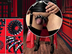 アナル, ボンデージ, 女装男装, イく瞬間, フェティッシュ, 手コキする, 奴隷, スパンキング