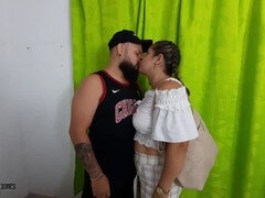 ぽっちゃり, デカ尻, フェラチオ, ラティーナ, 熟年, スペイン人