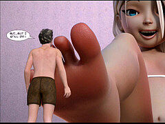 Giantess dame have fun with you
