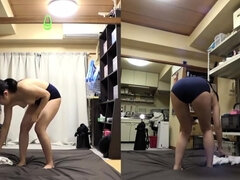 Japanese teen fingered and blowjobs