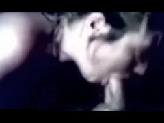 Smallish Cougar Attempts Throatfuck