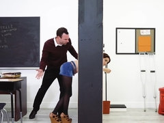 Blasen, Studentin, Hochschule, Süss, Fingern, Lecken, Muschi, Lehrer