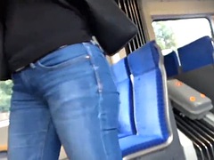 Amateur, Blonde, Sucer une bite, Allemand, Pov, Public, Sperme, Train