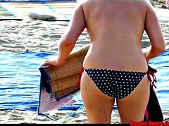 Topless Bikini Beach Babes Hidden Cam Voyeur HD Video