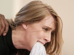 Arsch, Schwarz, Blondine, Blasen, Hundestellung, Hardcore, Interrassisch, Jungendliche (18+)