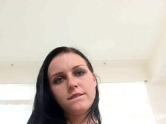 18 jahre, Leie, Vorstellungsgespräch, Blasen, Spermaladung, Aufs gesicht abspritzen, Hd, Pov