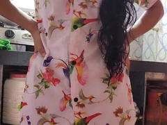 Corrida, Hija, Estilo perrito, Sexo duro, Indio, Cocina, Mucama, Tío