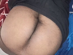Roommate's first time rimming my hairy ass leads to late-night deepthroat fucking