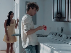 Guy has a crush on his babysitter and it turns into sex one day