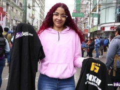 Sucer une bite, Attrapée, Femelle, Fétiche, Hd, Orgasme, Petite femme, Rousse roux