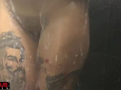 Enthousiasteling, Kont, Grote kont, Huisgemaakt, Reusachtig, Lesbisch, Portugees, Douche