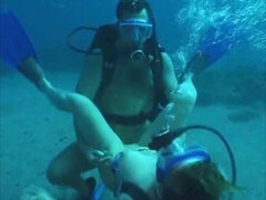 デカパイ, 茶髪の, 巨乳な, イく瞬間, ハードコア, オナニー, オッパイの, 水中