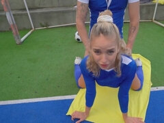 Grosser schwanz, Blondine, Hardcore, Im freien, Pervers, Zierlich, Pov, Muschi