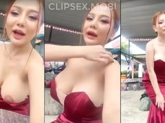 Leie, Asiatisch, Braunhaarige, Hd, Öffentlich, Realität