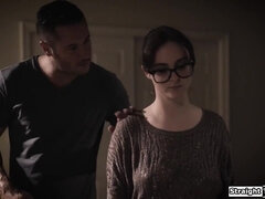 Anaal, Grote lul, Grote mammen, Blond, Pijpbeurt, Diep in de keel, Harig, Man