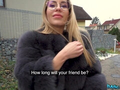 Americano, Botas, Vestido, Europeo, Gafas, Al aire libre, Pov, Tetas