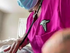 Ebony milf nurse healing big cock with sex i found her at meetxx. com