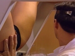 Gyneco, Bureau, Plan cul à trois, Rétro ancien