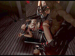 Tridimensionnel, Bondage domination sadisme masochisme, Gros seins, Cocu, Domination, Femelle, Jeux, Latex