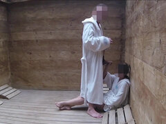 Enthousiasteling, Kreng, Pijpbeurt, Flashing, Frans, Handbeurt, Hd, Saunazaal