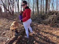 Amateur, Cul, Brunette brune, Exhib, Mère que j'aimerais baiser, De plein air, Public, Épouse