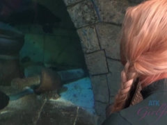 素人, 浴室, 彼女, ハメ撮り, 喫煙