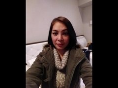 素人, フィリピン女性, 指いじり, 自家製, オナニー, 淫乱熟女, オッパイの, 濡れ