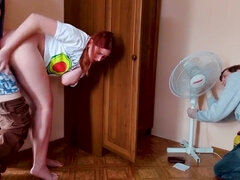 Cul, Tromperie, Cocu, Queue, Fait maison, Époux mari, Adolescente, Voyeur