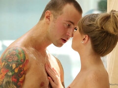 Incroyable, Blonde, Tir de sperme, Hard, Hd, Massage, Mère que j'aimerais baiser