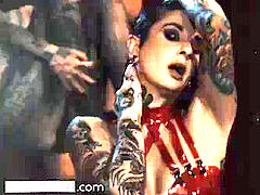 In den arsch, Kompilation, Doppelpenetration, Emotionale dirne, Latex, Masturbation, Elasthan, Tätowierung