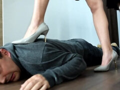 18 ans, Tchèque, Femme dominatrice, Fétiche, Fétiche des pieds, Talons, Humiliation, Adolescente