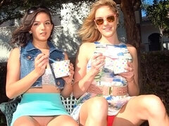 Chambre à dormir, Gros cul, Doigter, Embrassement, Chatte, Maigrichonne, Adolescente, Nénés