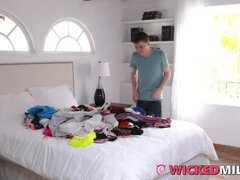 Naughty Stepdaughter Shares Her Boyfriend with Stepmom in Hot Threesome Action