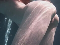 Belleza, Tetas grandes, Europeo, Al aire libre, Solo, Bajo el agua