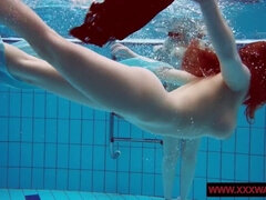 Strand, Badpak, Hd, Naakt, Biljart, Openbaar, Tiener, Onderwater