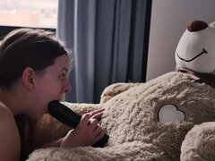 18 jaar, Bruinharig, Fetisj, Hd, Alleen, Student, Slikken, Tiener