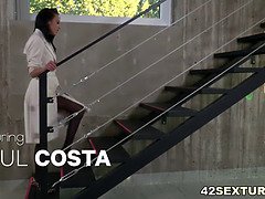 Verga grande, Mamada, Morena, Doble penetracion, Hd, Lencería, Hombre hombre mujer, Trio