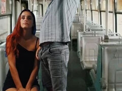 Cul, Bus, Voiture, Éjaculation interne, Peloter, Branlette thaïlandaise, Hard, Rousse roux